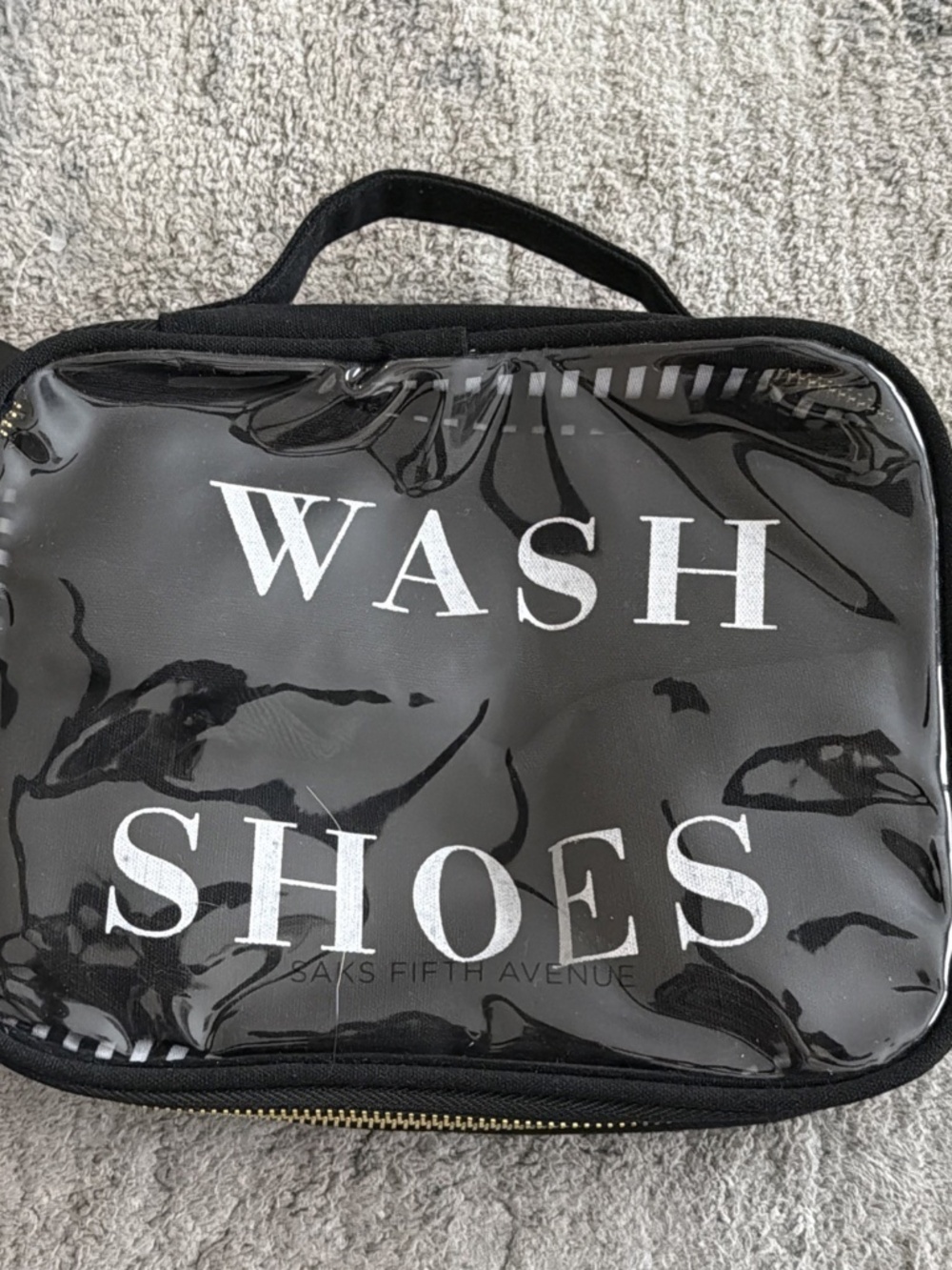 Saks Figth Avenue Travel Wash Bag & Shoe Bag Set